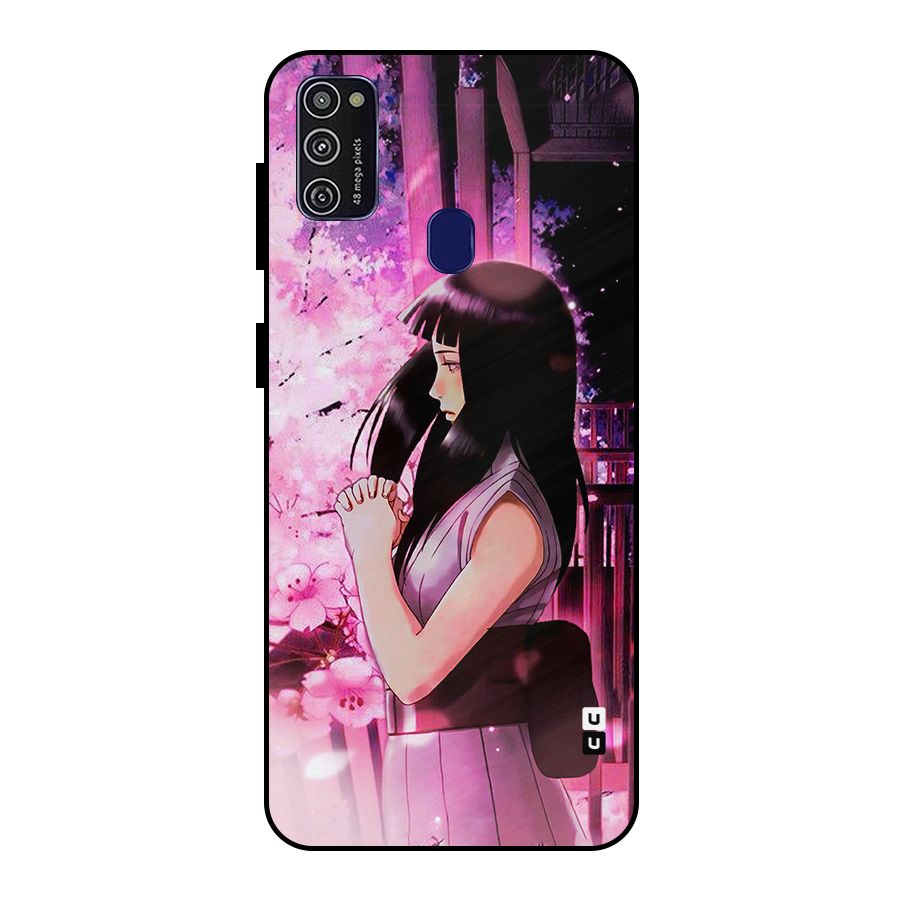 Hinata Preys Metal Back Case for Galaxy M30s