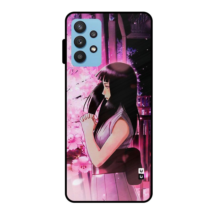 Hinata Preys Metal Back Case for Galaxy M32 5G