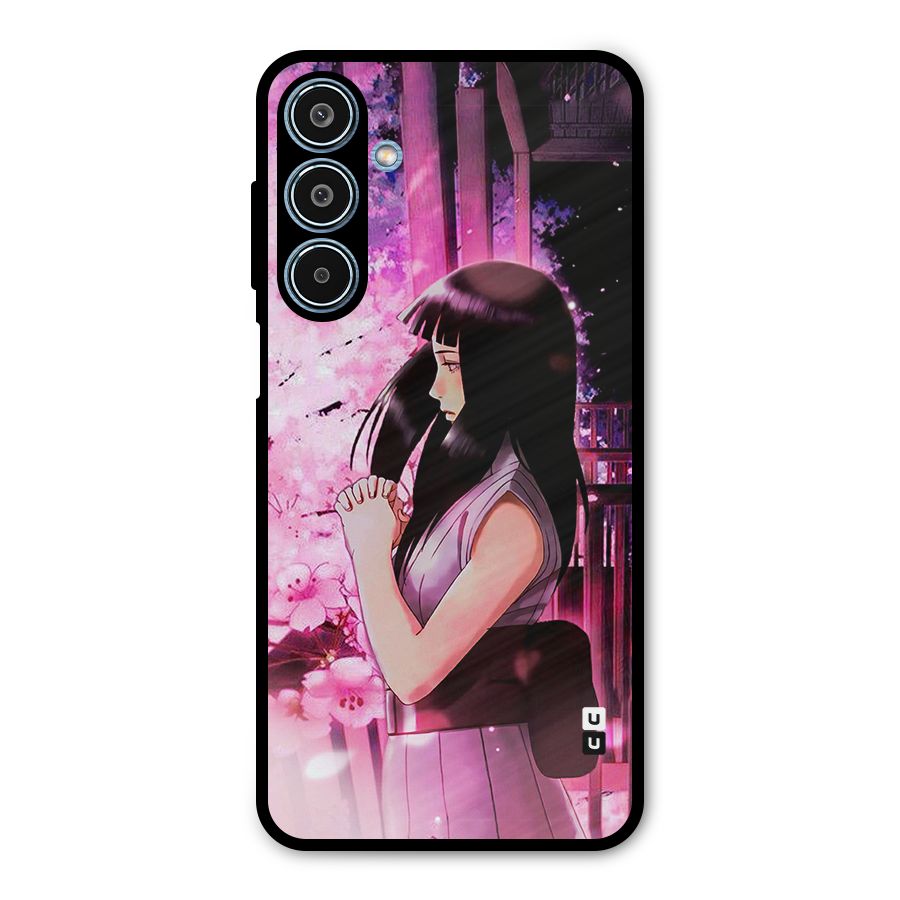 Hinata Preys Metal Back Case for Galaxy M35