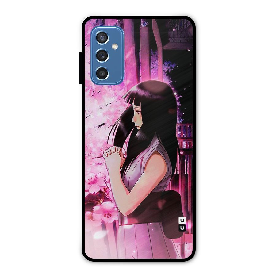Hinata Preys Metal Back Case for Galaxy M52 5G