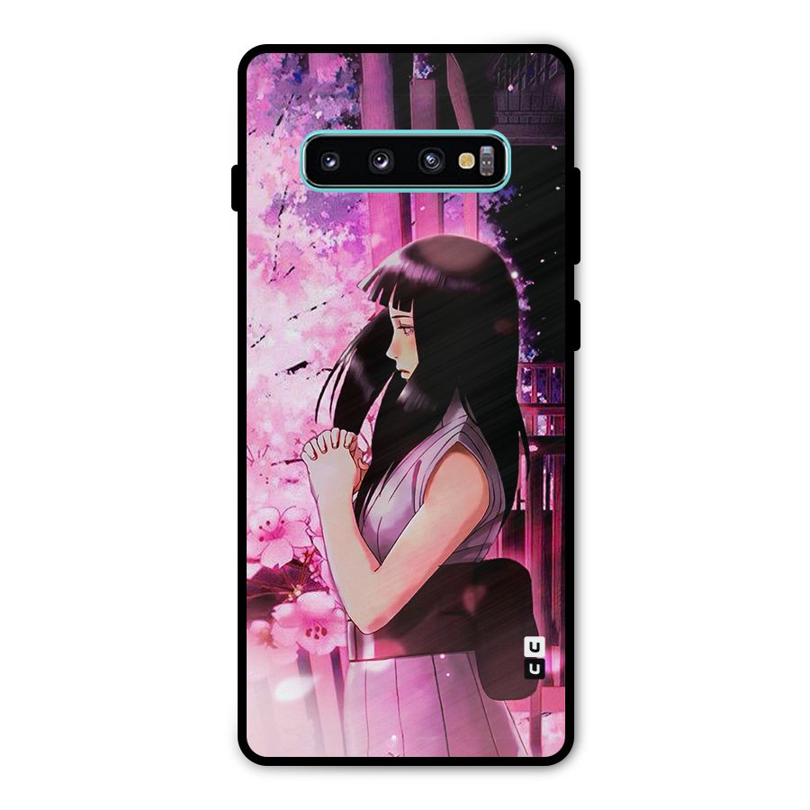 Hinata Preys Metal Back Case for Galaxy S10 Plus