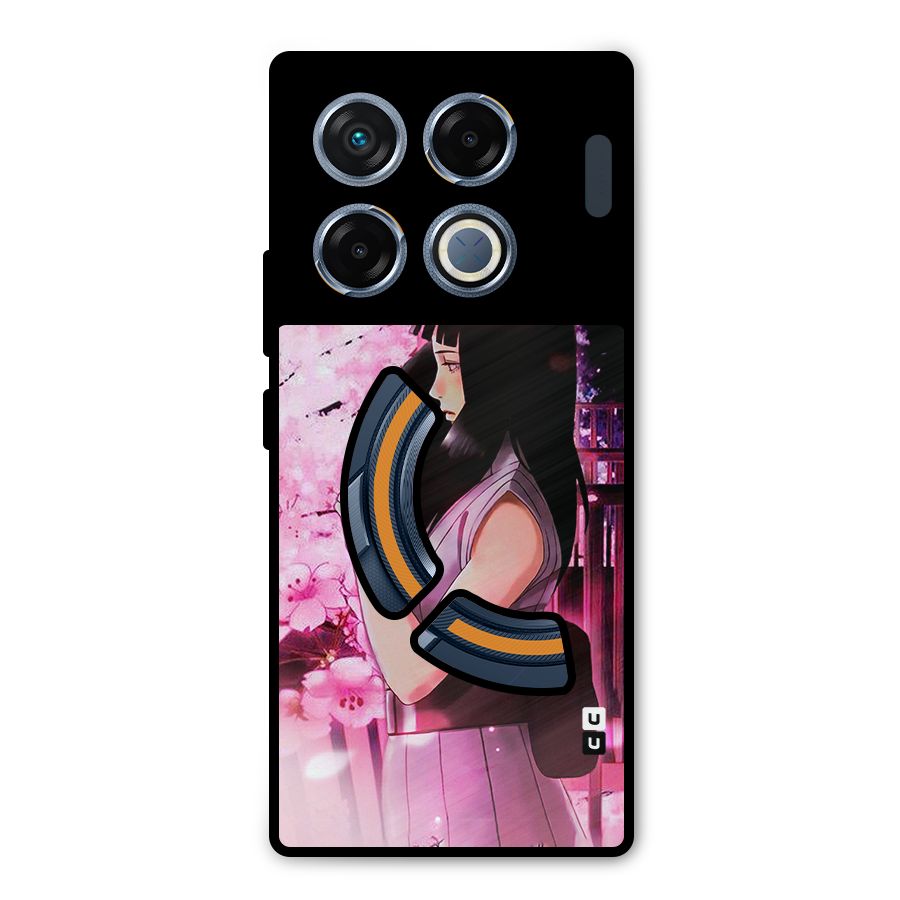 Hinata Preys Metal Back Case for Infinix GT 20 Pro