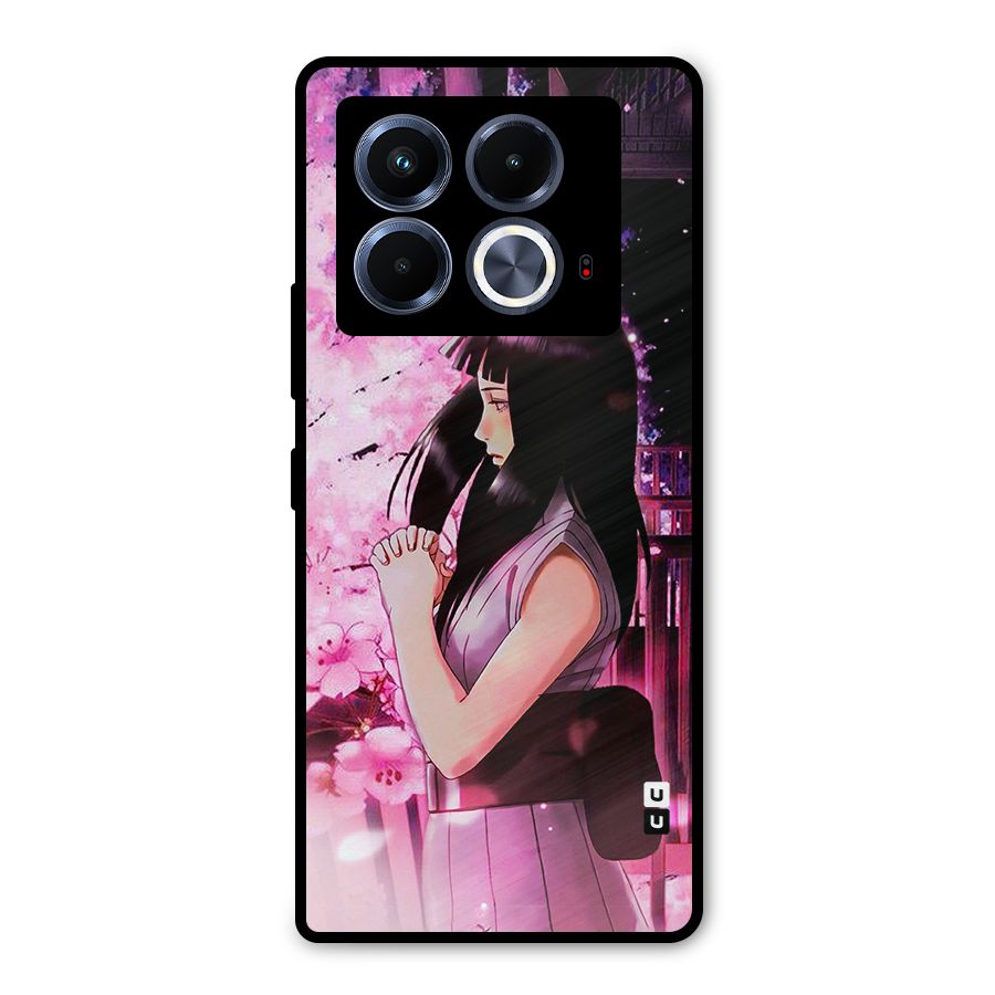 Hinata Preys Metal Back Case for Infinix Note 40 5G