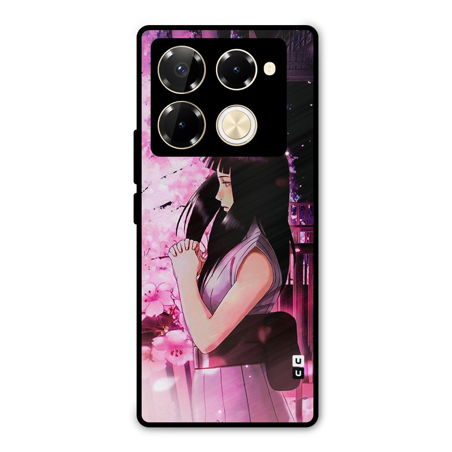 Hinata Preys Metal Back Case for Infinix Note 40 Pro Plus