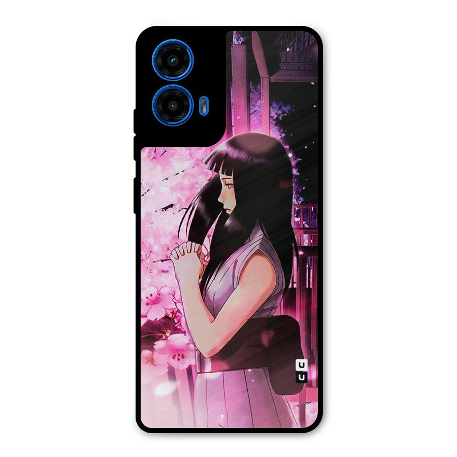 Hinata Preys Metal Back Case for Moto G45