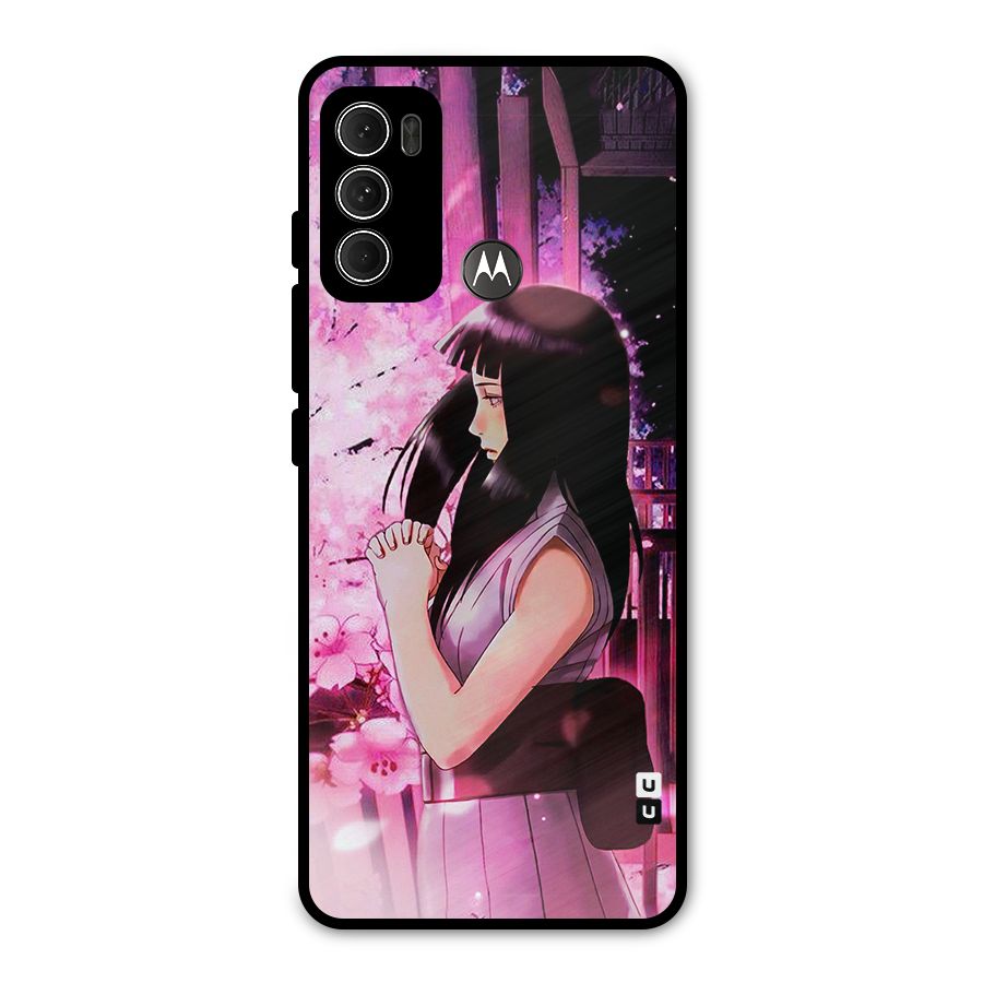 Hinata Preys Metal Back Case for Moto G60