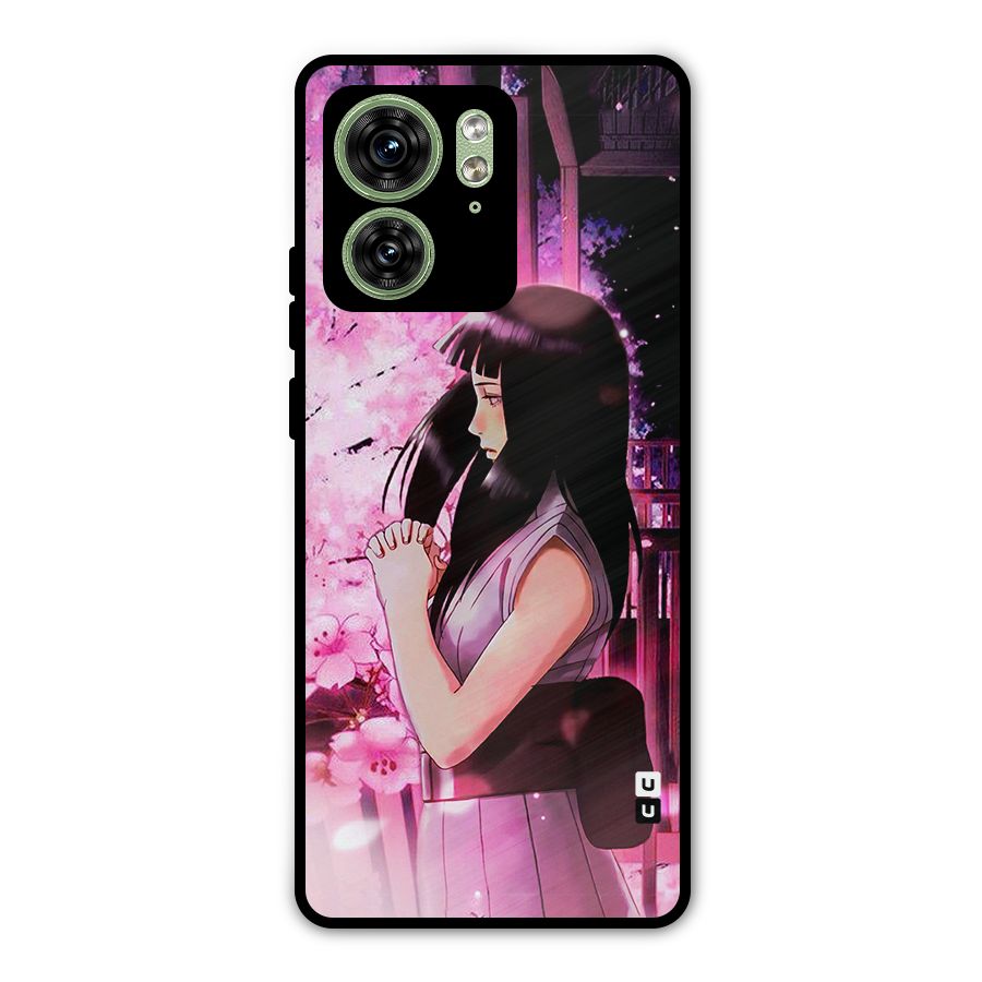 Hinata Preys Metal Back Case for Motorola Edge 40 5G