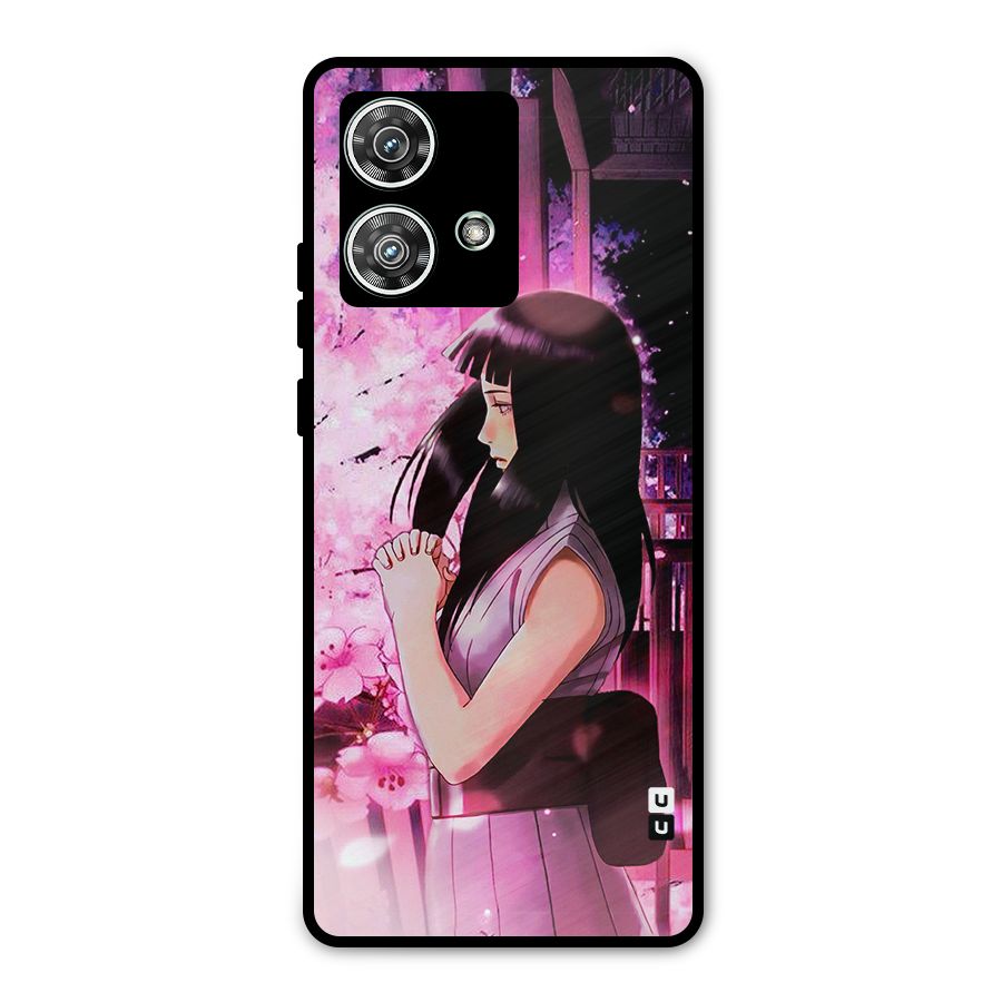 Hinata Preys Metal Back Case for Motorola Edge 40 Neo