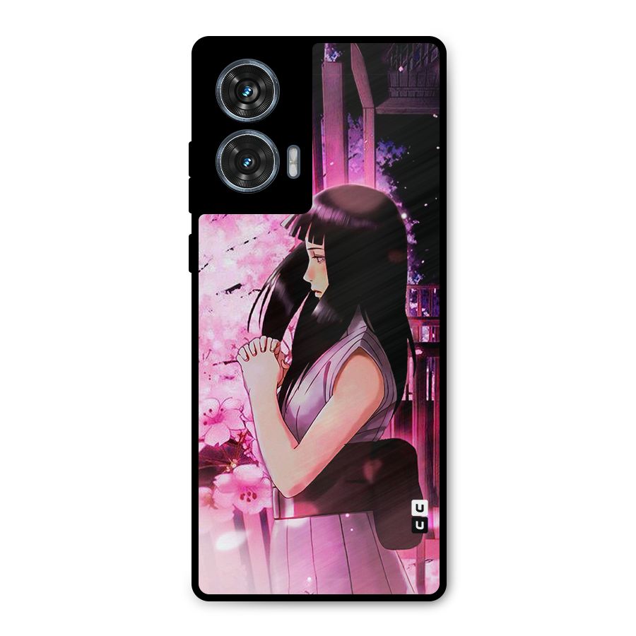 Hinata Preys Metal Back Case for Motorola Edge 50 Fusion