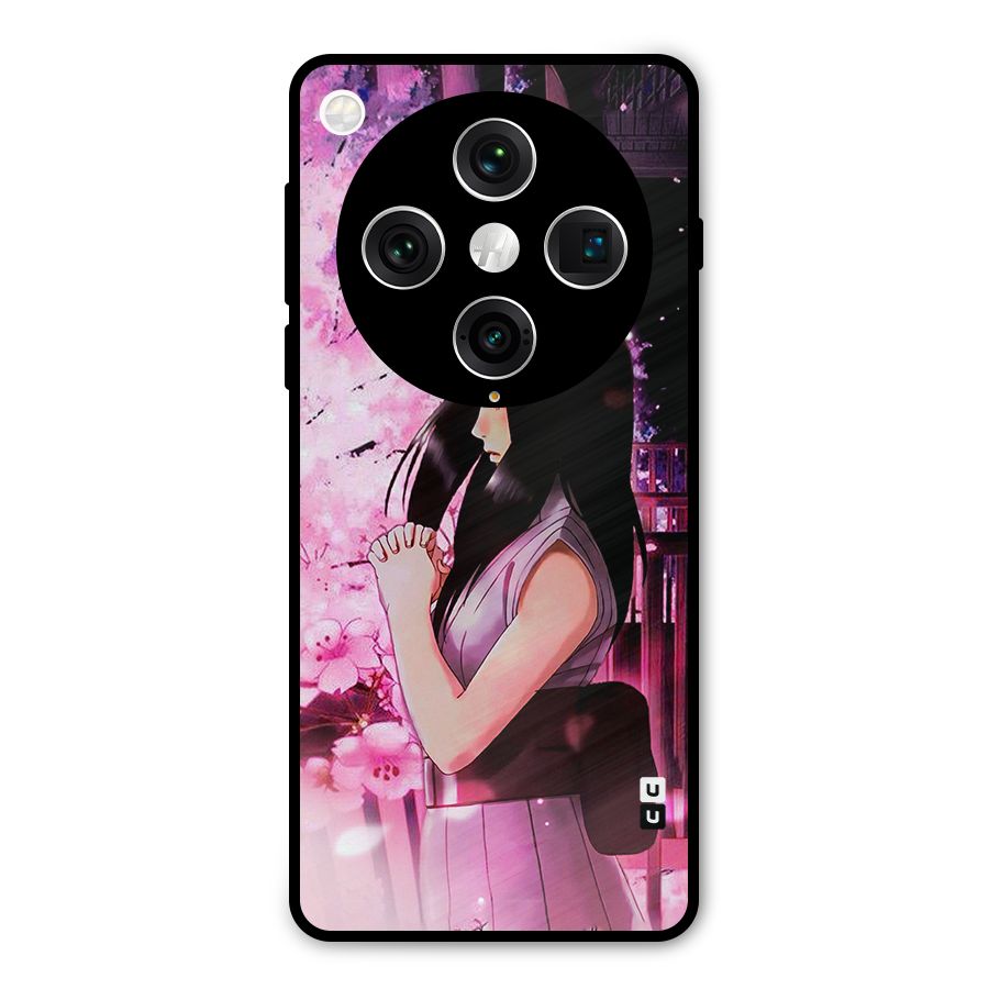 Hinata Preys Metal Back Case for Oppo Find X8 Pro
