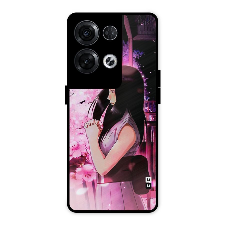 Hinata Preys Metal Back Case for Oppo Reno8 Pro 5G