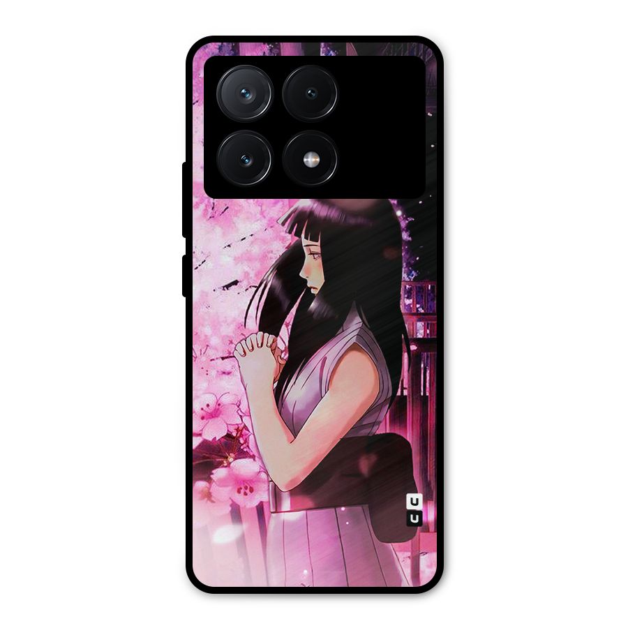 Hinata Preys Metal Back Case for Poco X6 Pro