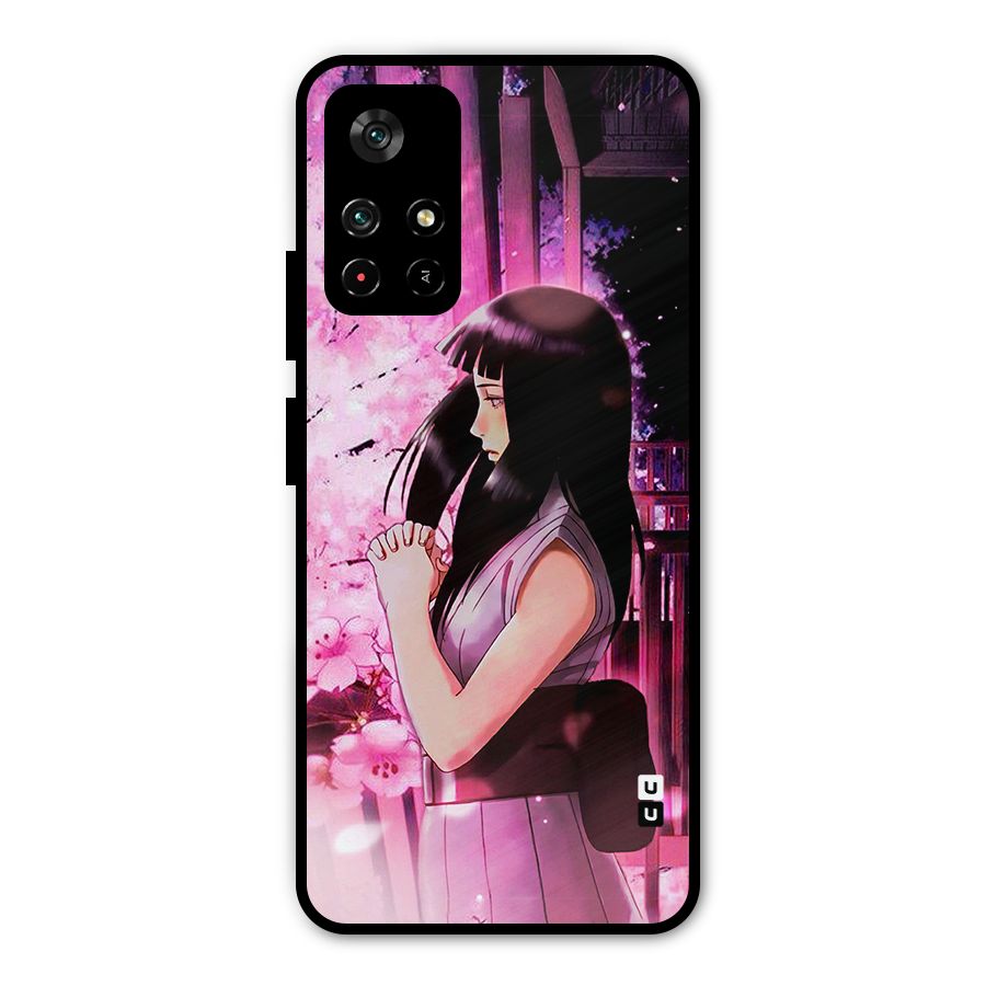 Hinata Preys Metal Back Case for Redmi Note 11T 5G