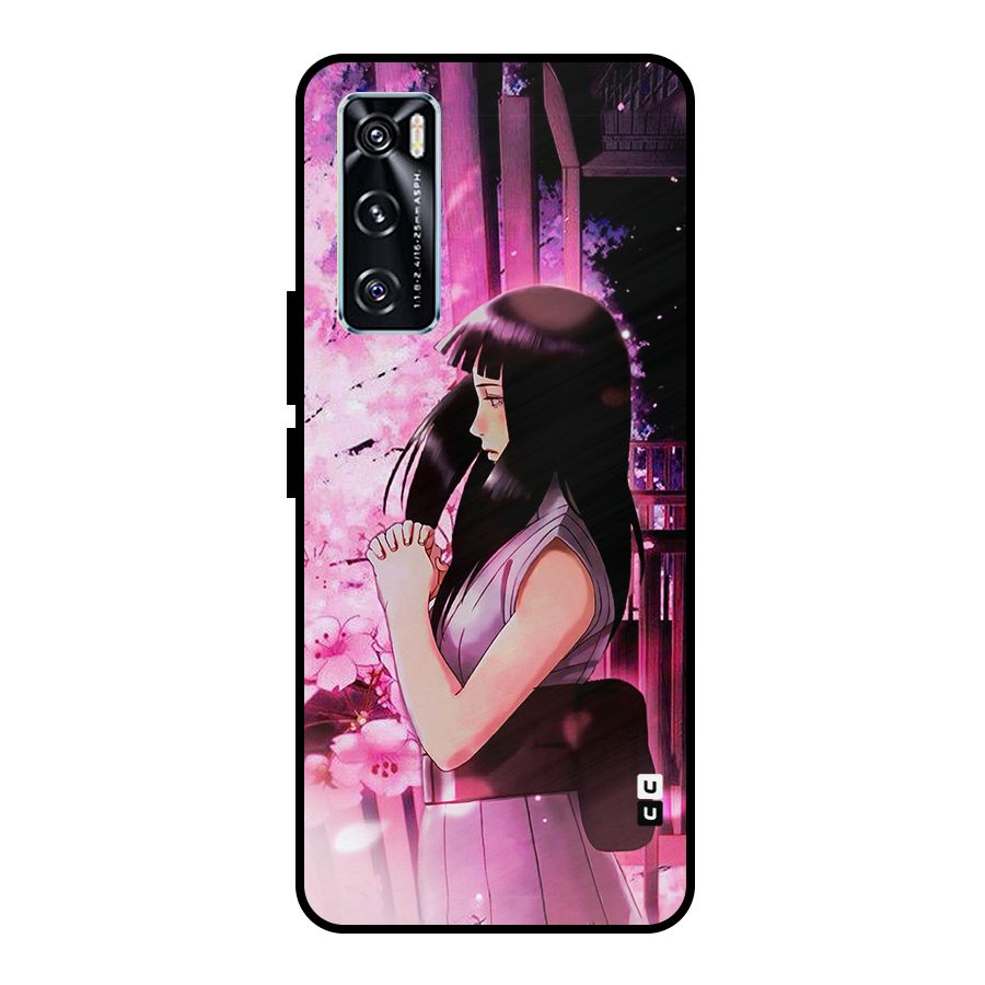 Hinata Preys Metal Back Case for Vivo V20 SE