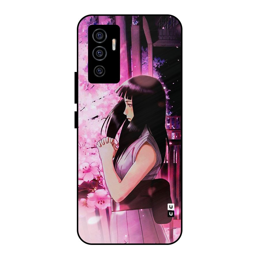 Hinata Preys Metal Back Case for Vivo V23e
