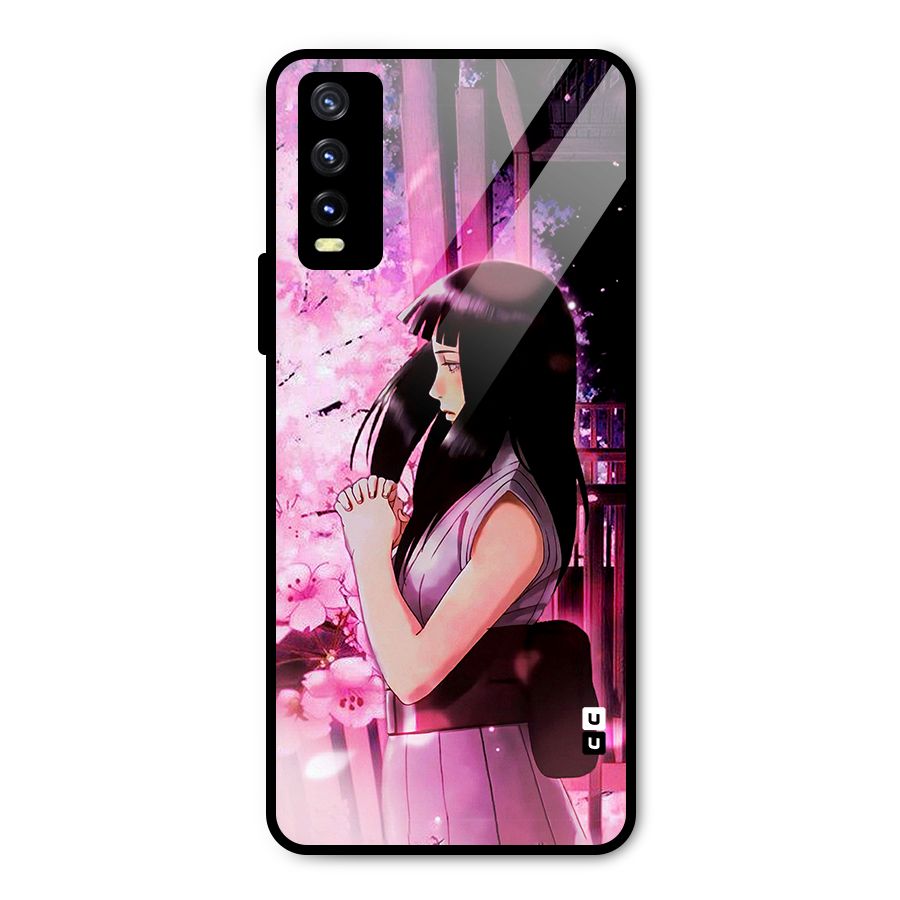 Hinata Preys Metal Back Case for Vivo Y20i
