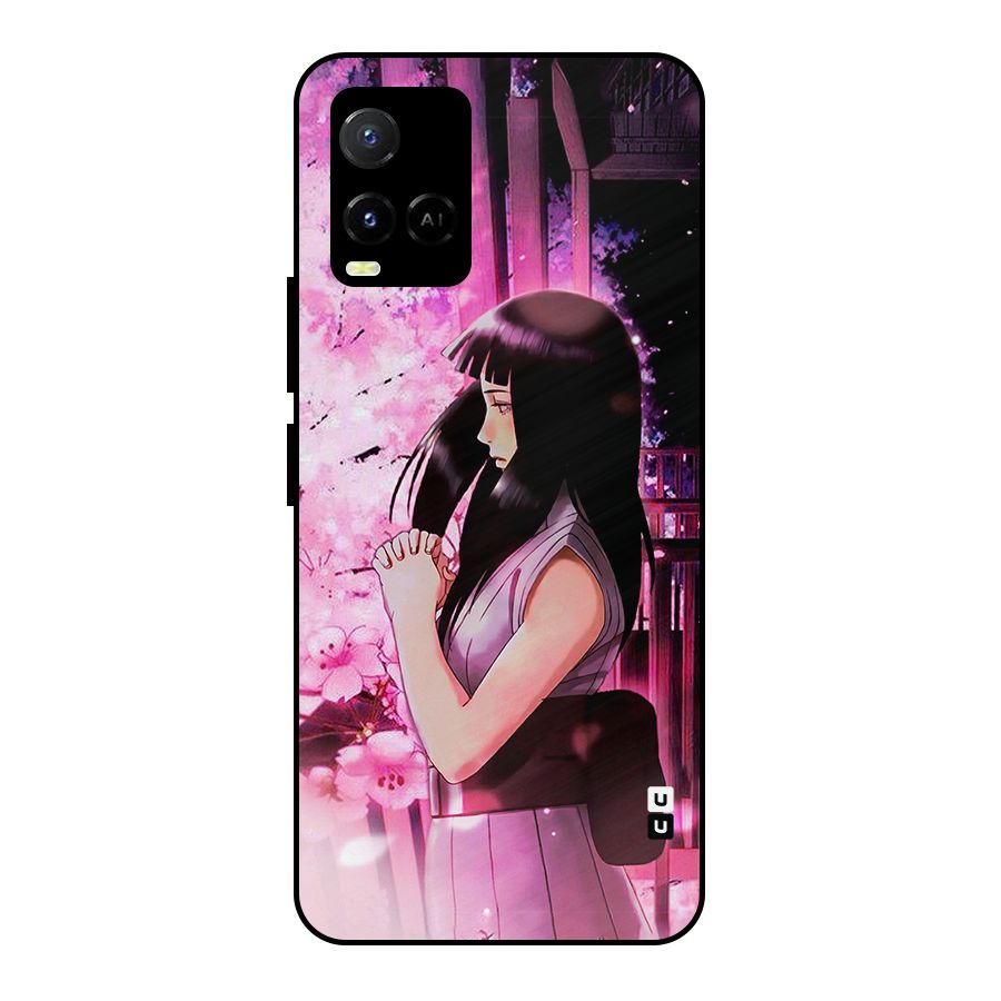 Hinata Preys Metal Back Case for Vivo Y21