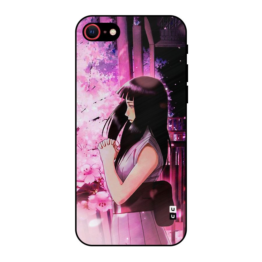 Hinata Preys Metal Back Case for iPhone SE 2022