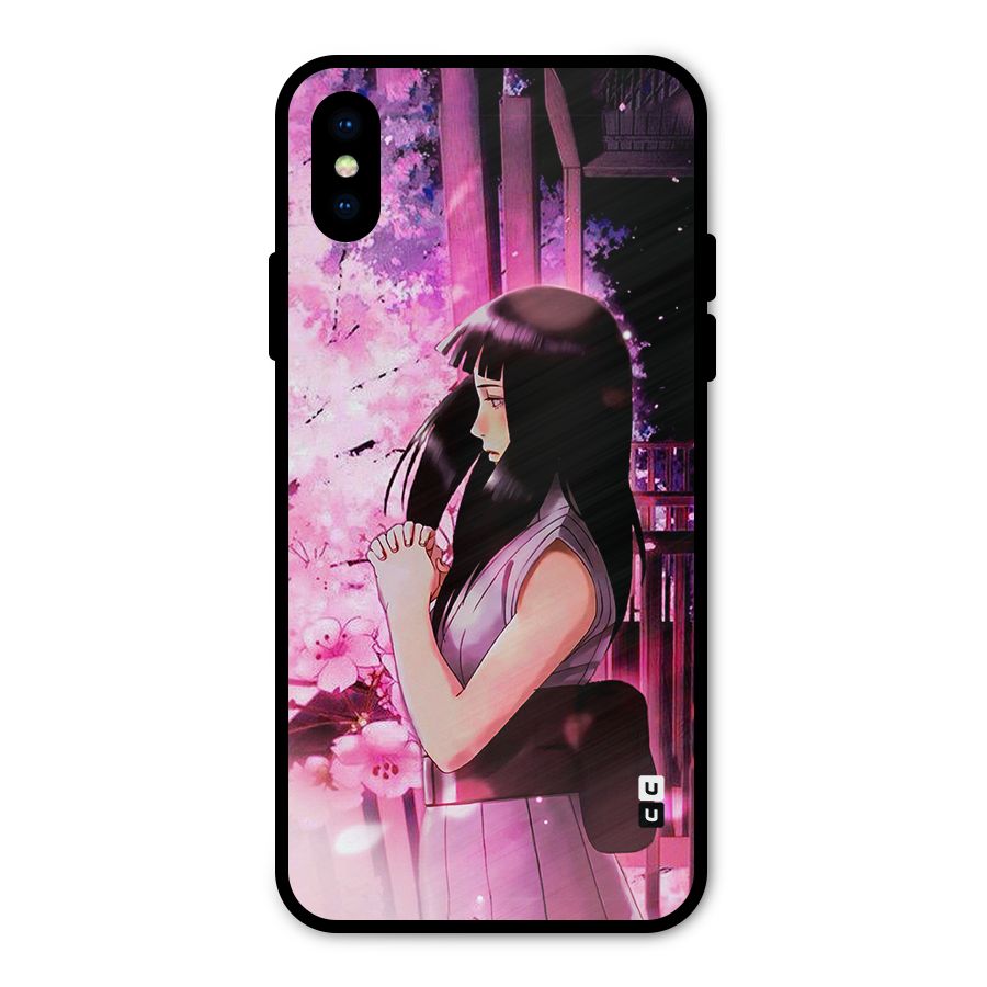 Hinata Preys Metal Back Case for iPhone XS