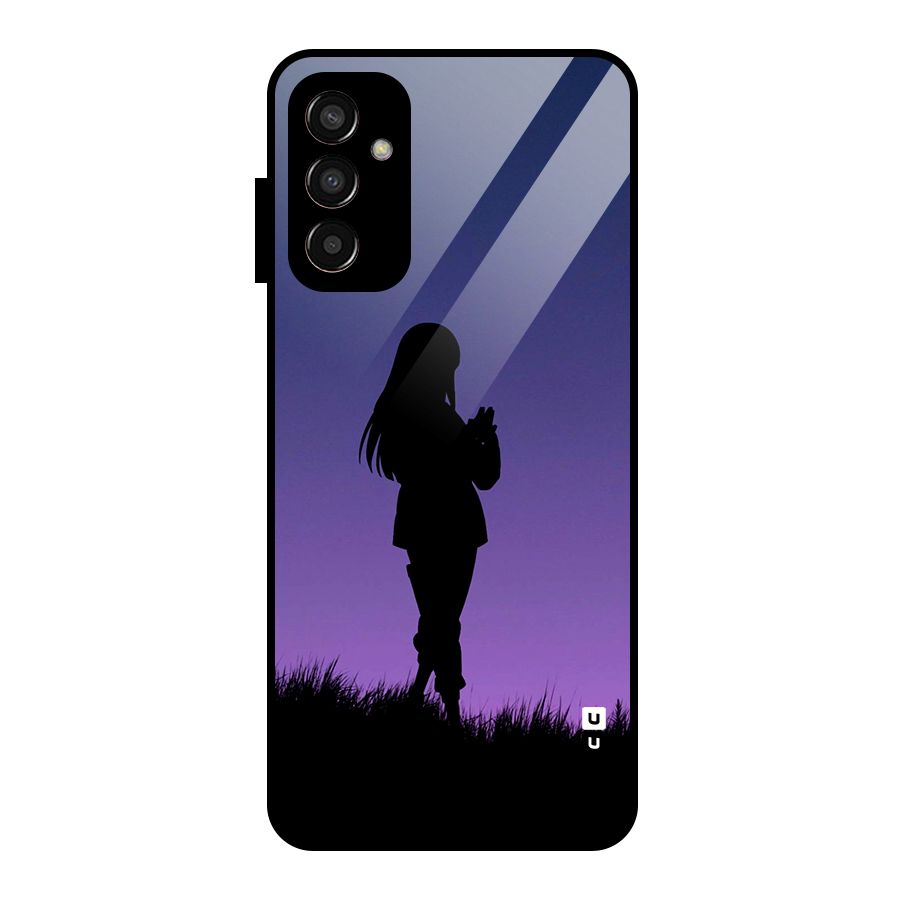 Hinata Shadow Glass Back Case for Galaxy F13