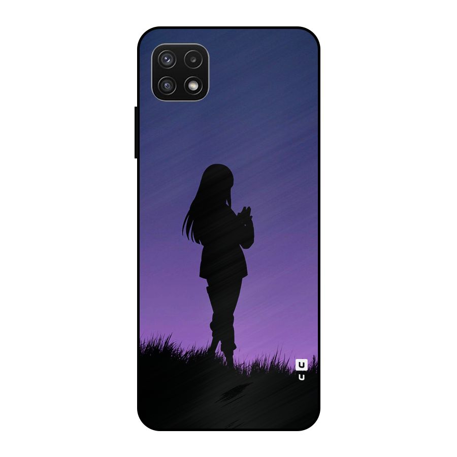 Hinata Shadow Metal Back Case for Galaxy A22 5G