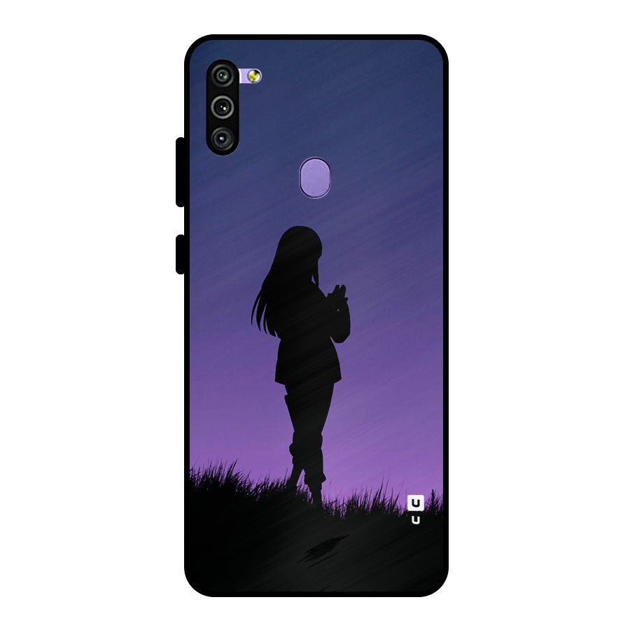 Hinata Shadow Metal Back Case for Galaxy M11