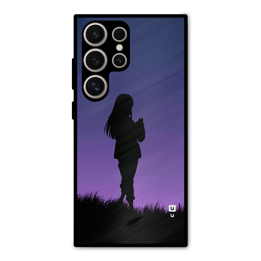 Hinata Shadow Metal Back Case for Galaxy S24 Ultra
