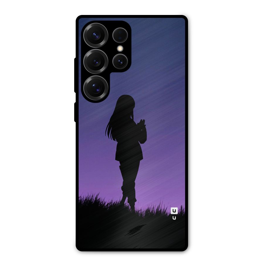 Hinata Shadow Metal Back Case for Galaxy S25 Ultra