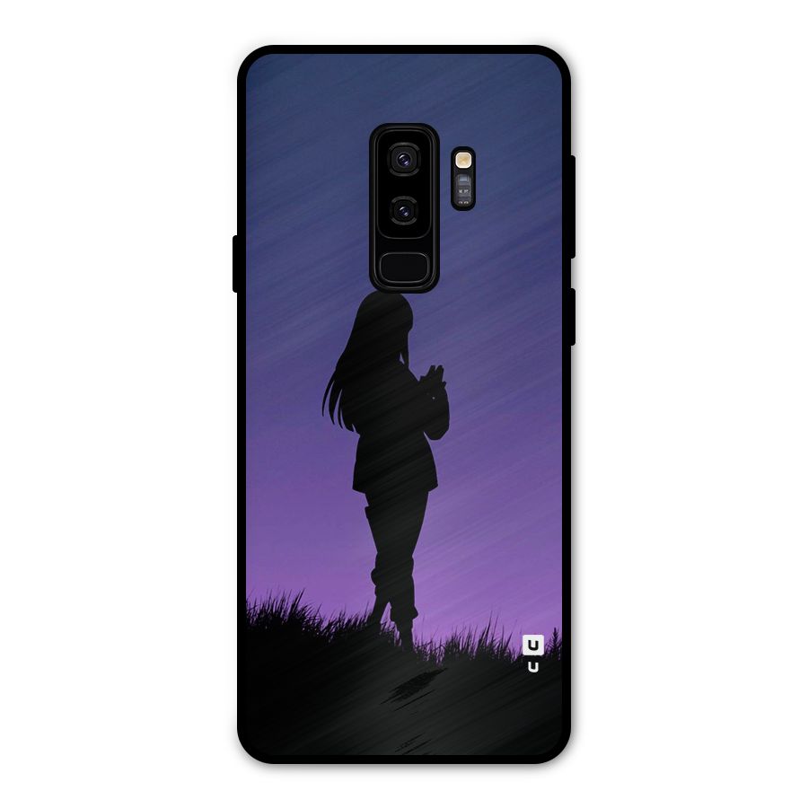 Hinata Shadow Metal Back Case for Galaxy S9 Plus