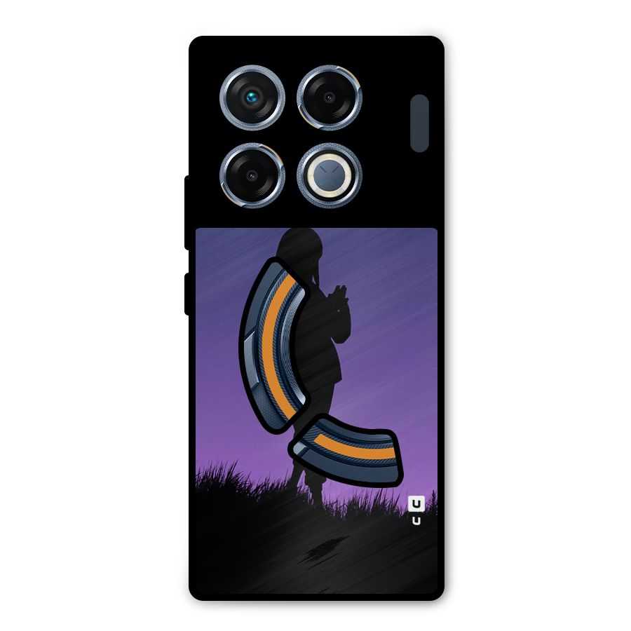 Hinata Shadow Metal Back Case for Infinix GT 20 Pro