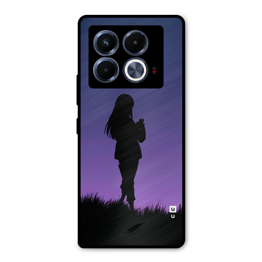 Hinata Shadow Metal Back Case for Infinix Note 40 5G