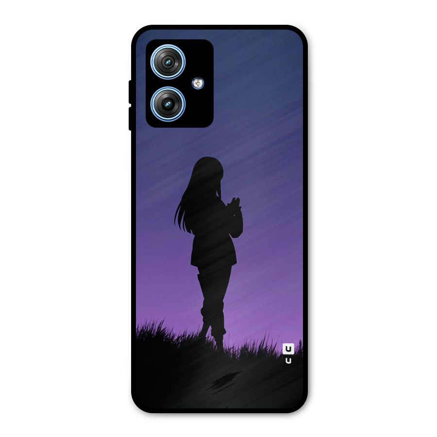 Hinata Shadow Metal Back Case for Moto G54