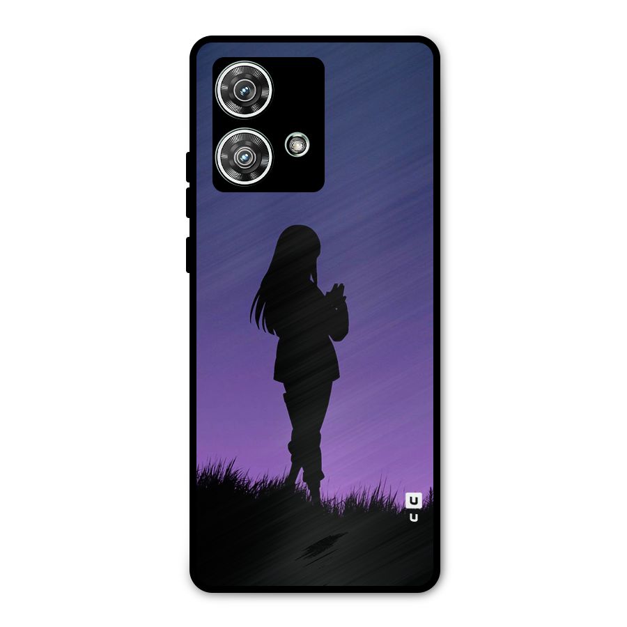Hinata Shadow Metal Back Case for Motorola Edge 40 Neo