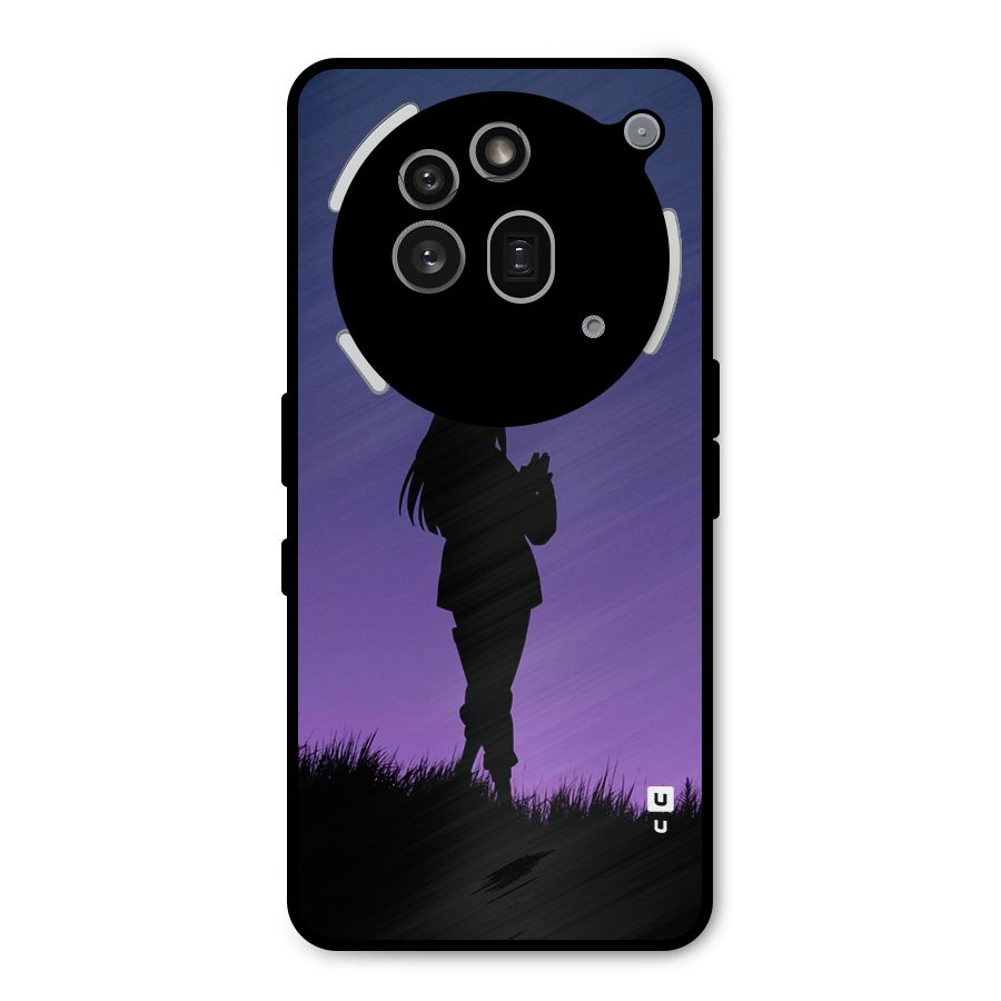 Hinata Shadow Metal Back Case for Nothing Phone 3a Pro