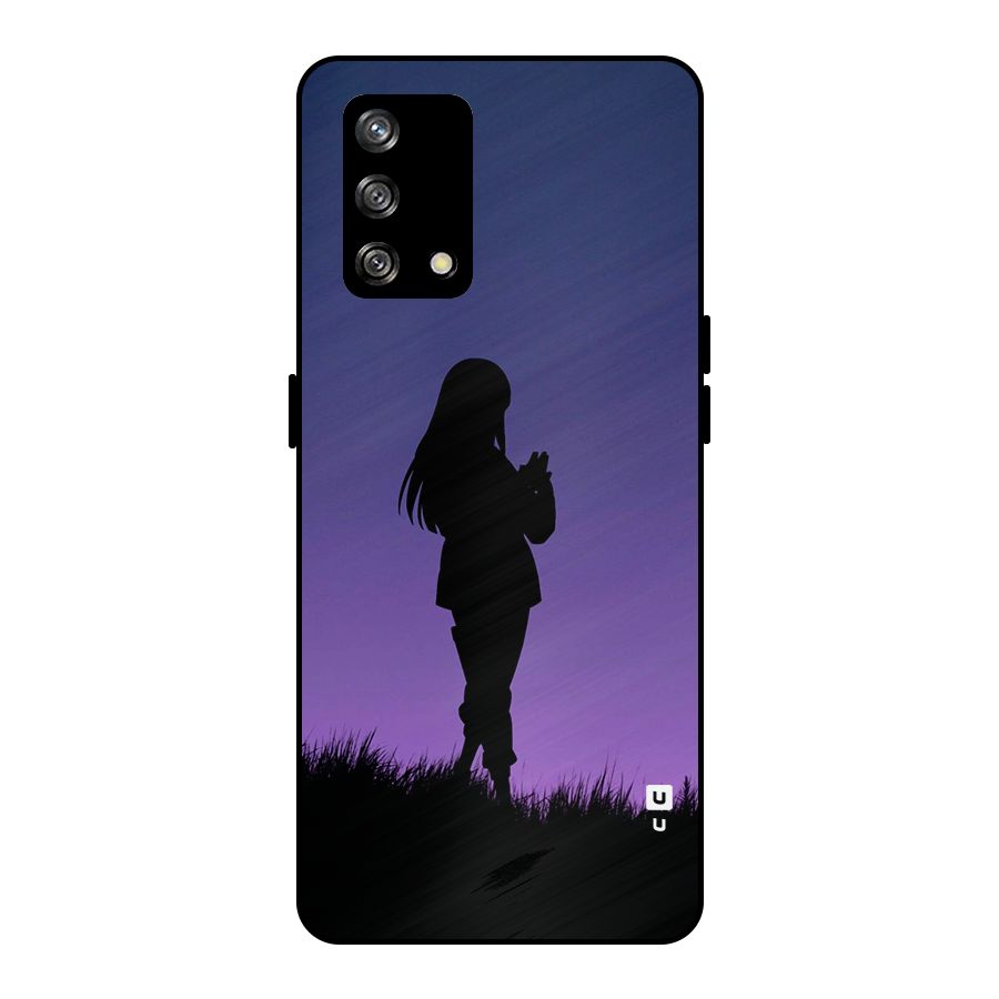 Hinata Shadow Metal Back Case for Oppo F19
