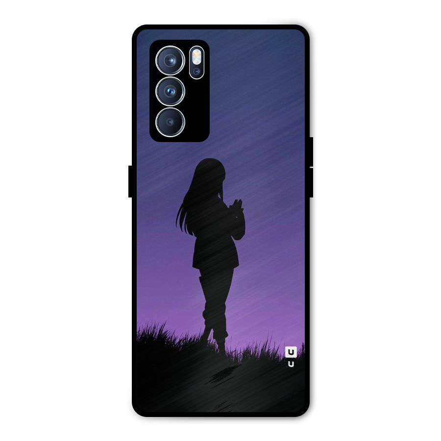 Hinata Shadow Metal Back Case for Oppo Reno6 Pro 5G