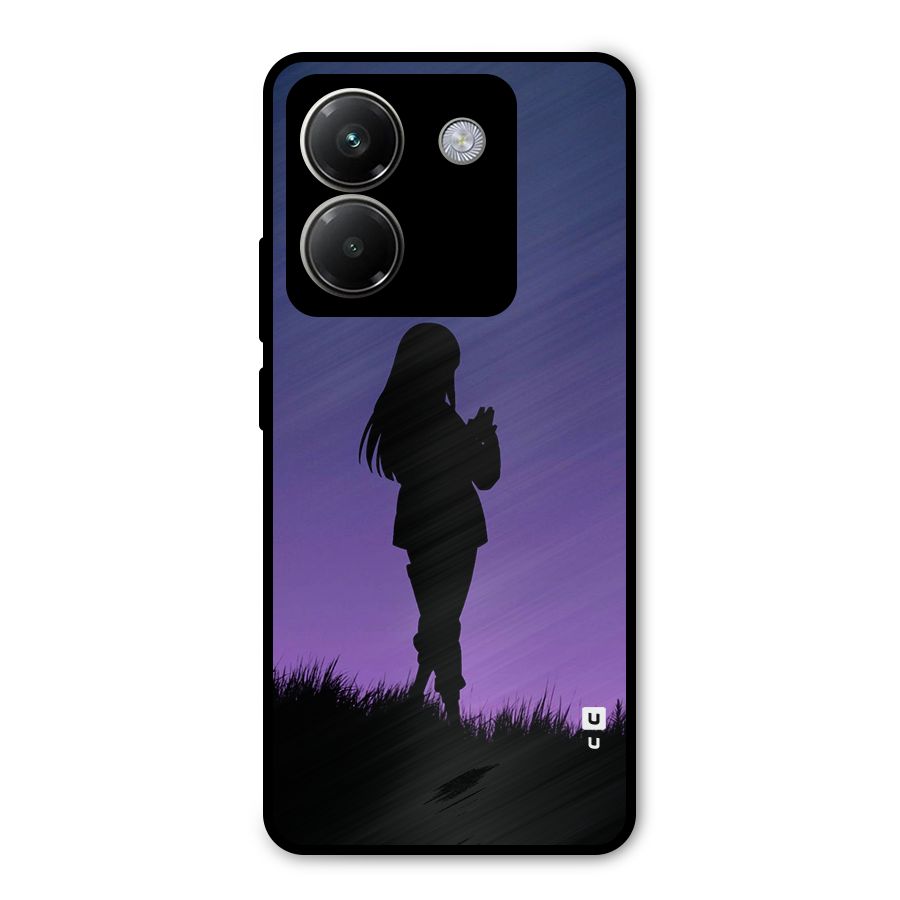 Hinata Shadow Metal Back Case for Poco M7 Pro 5G