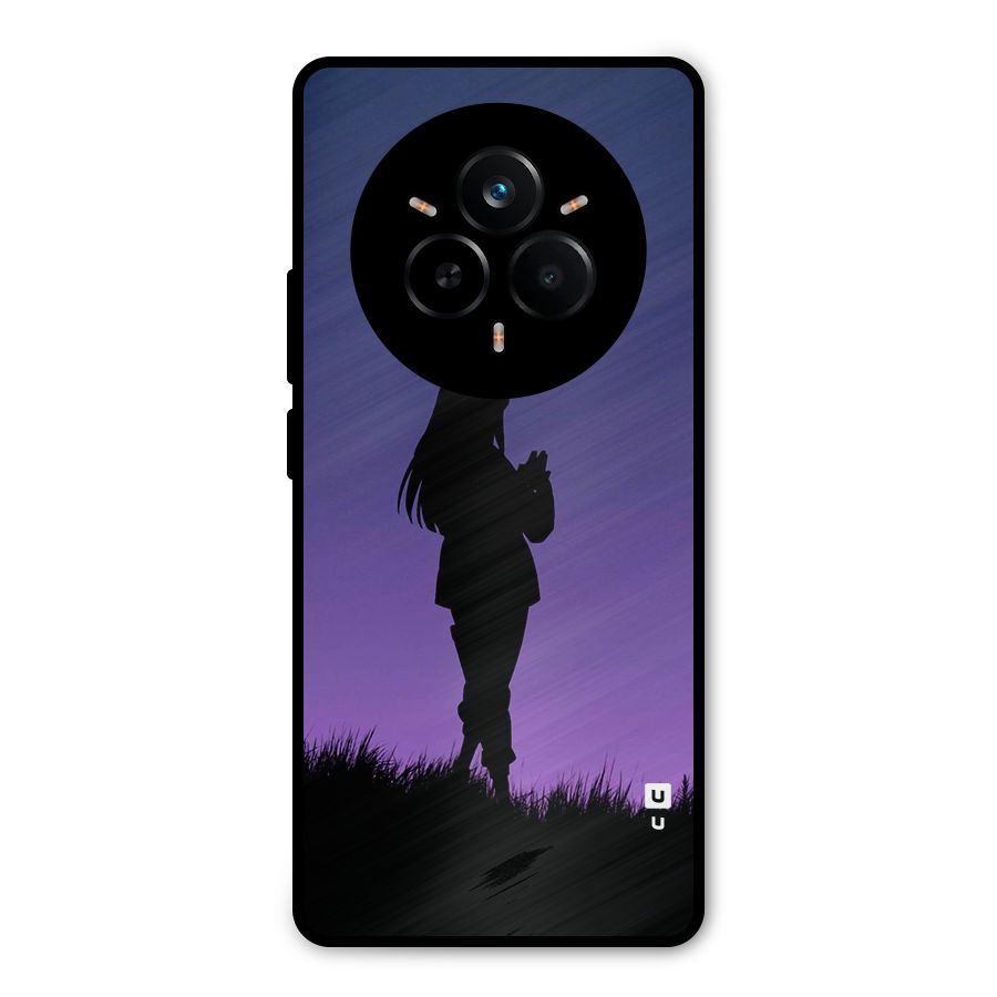 Hinata Shadow Metal Back Case for Realme 14 Pro