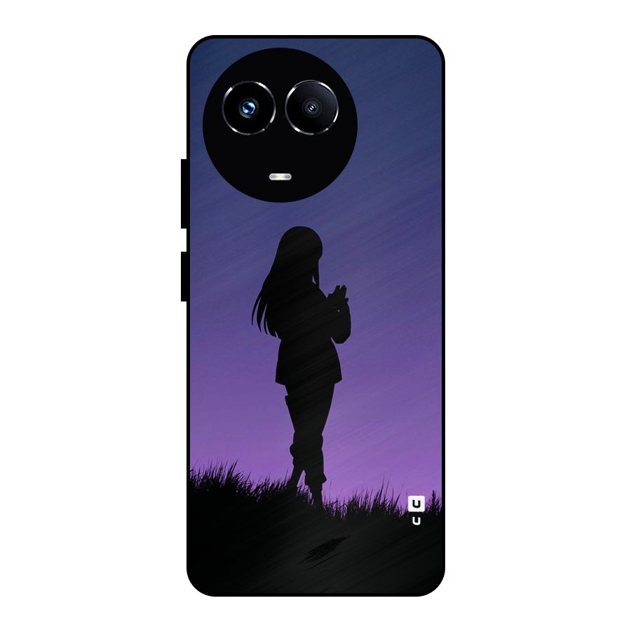 Hinata Shadow Metal Back Case for Realme Narzo 60X