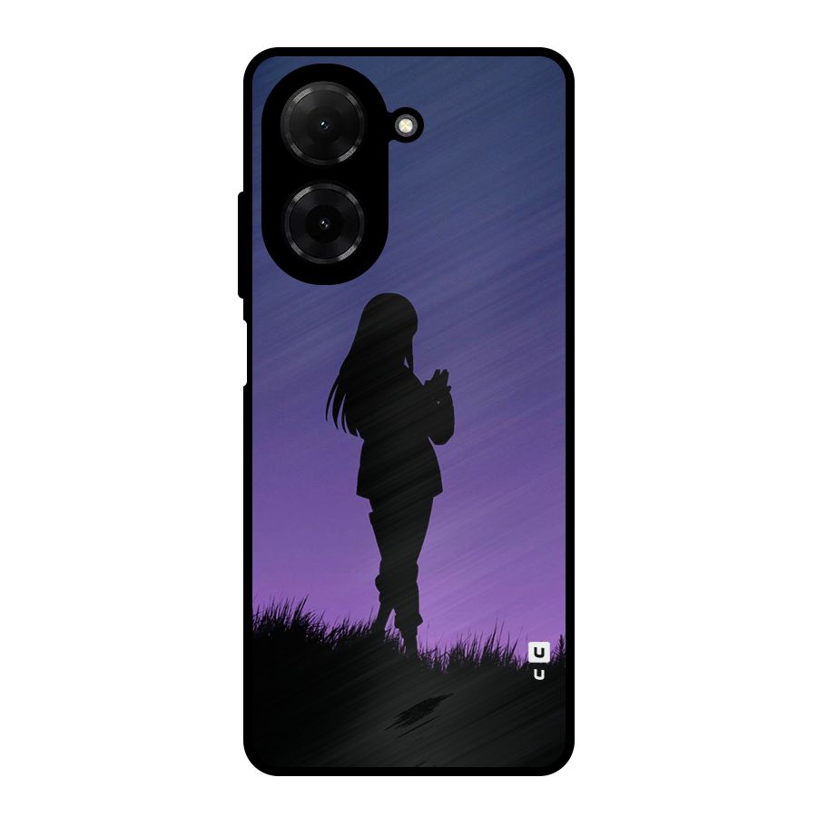 Hinata Shadow Metal Back Case for Redmi A5 4G
