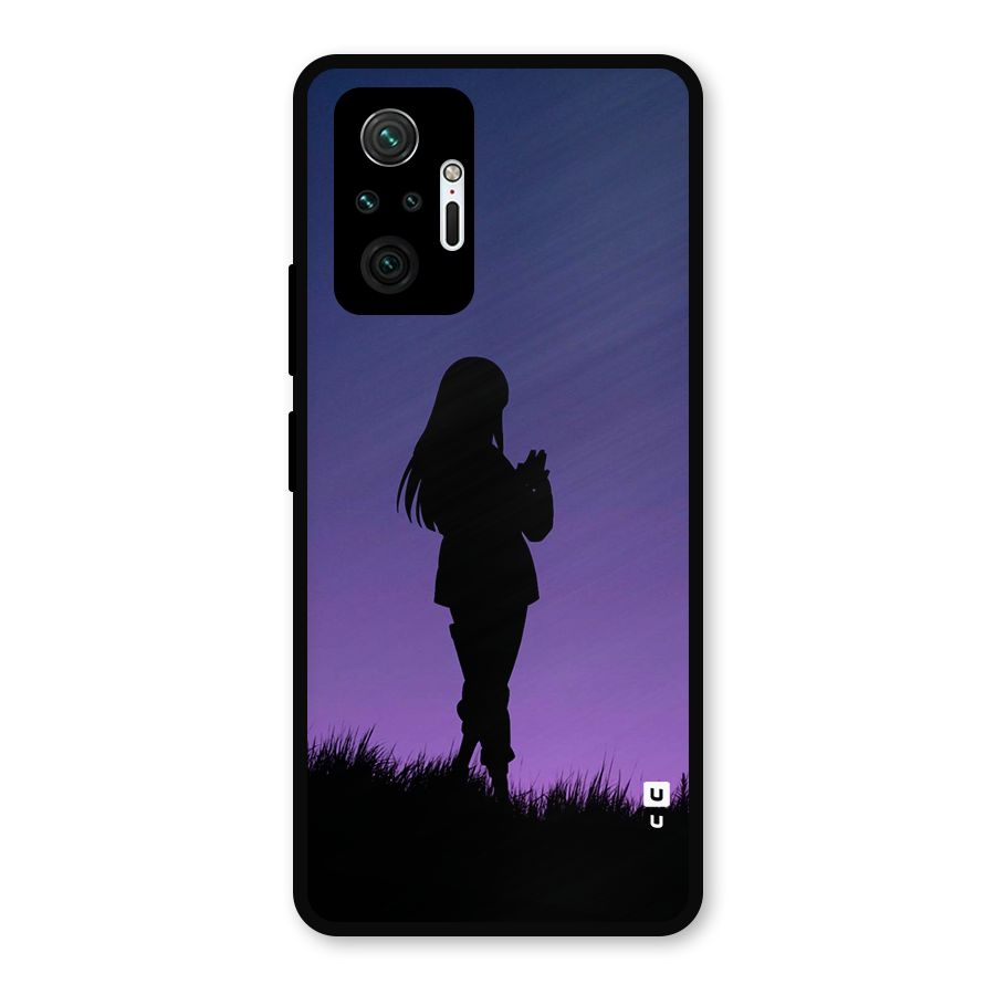 Hinata Shadow Metal Back Case for Redmi Note 10 Pro