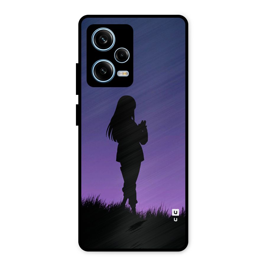 Hinata Shadow Metal Back Case for Redmi Note 12 Pro