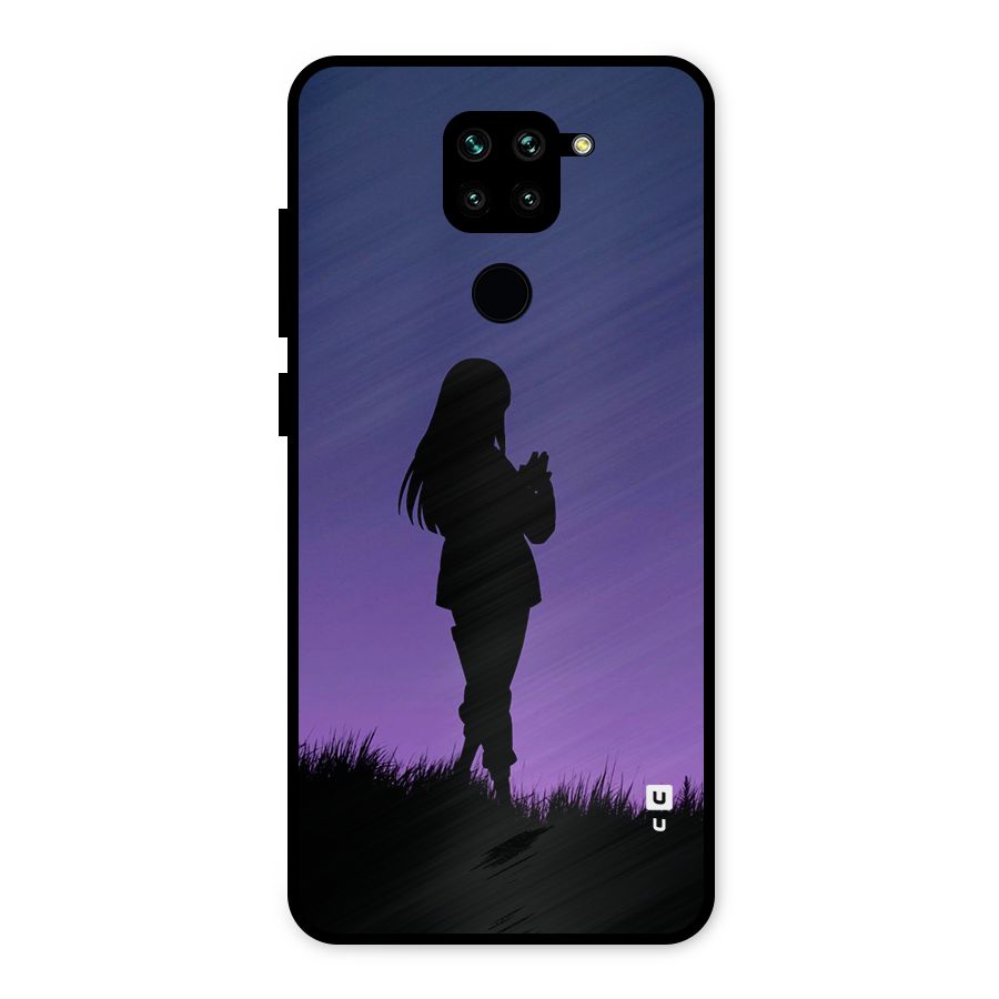 Hinata Shadow Metal Back Case for Redmi Note 9