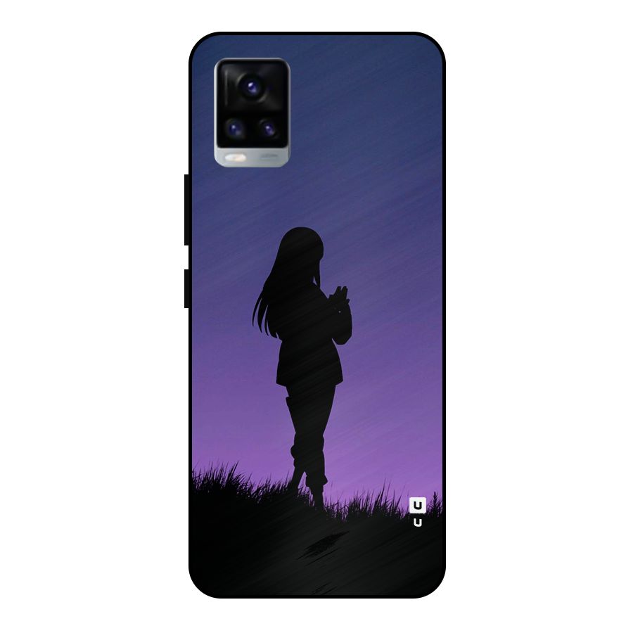 Hinata Shadow Metal Back Case for Vivo V20