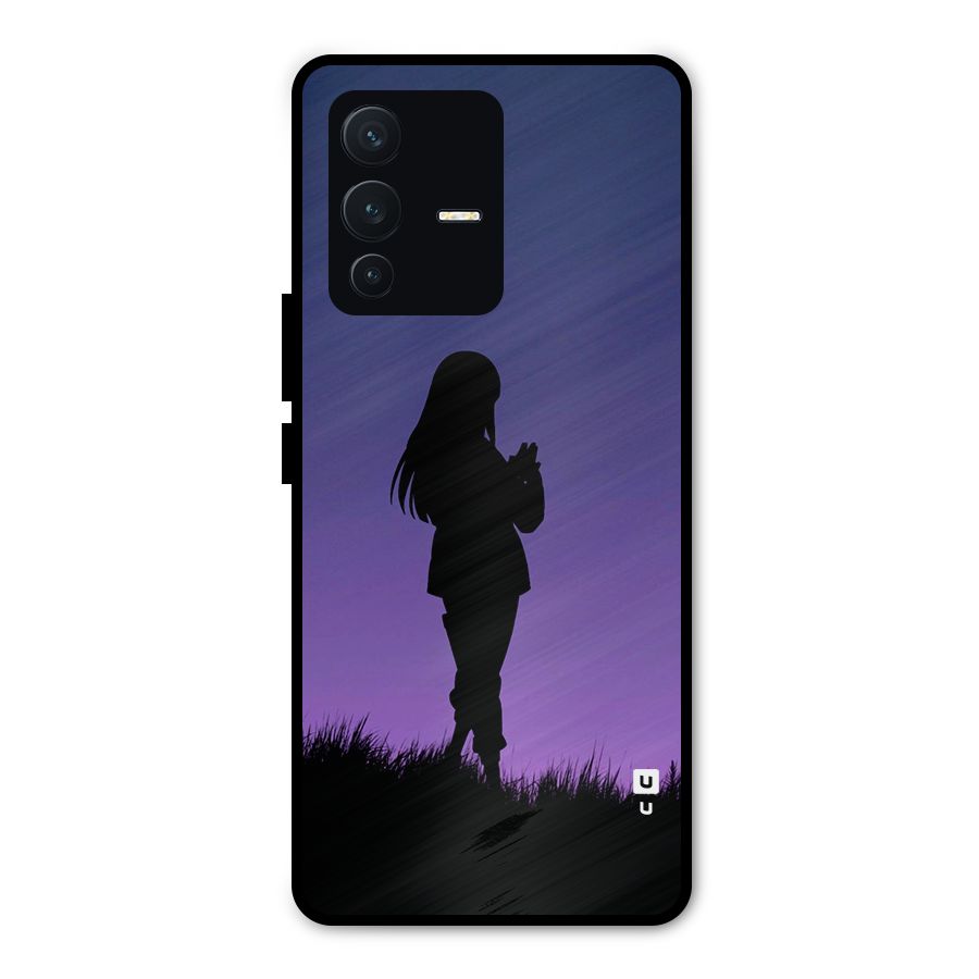 Hinata Shadow Metal Back Case for Vivo V23 Pro
