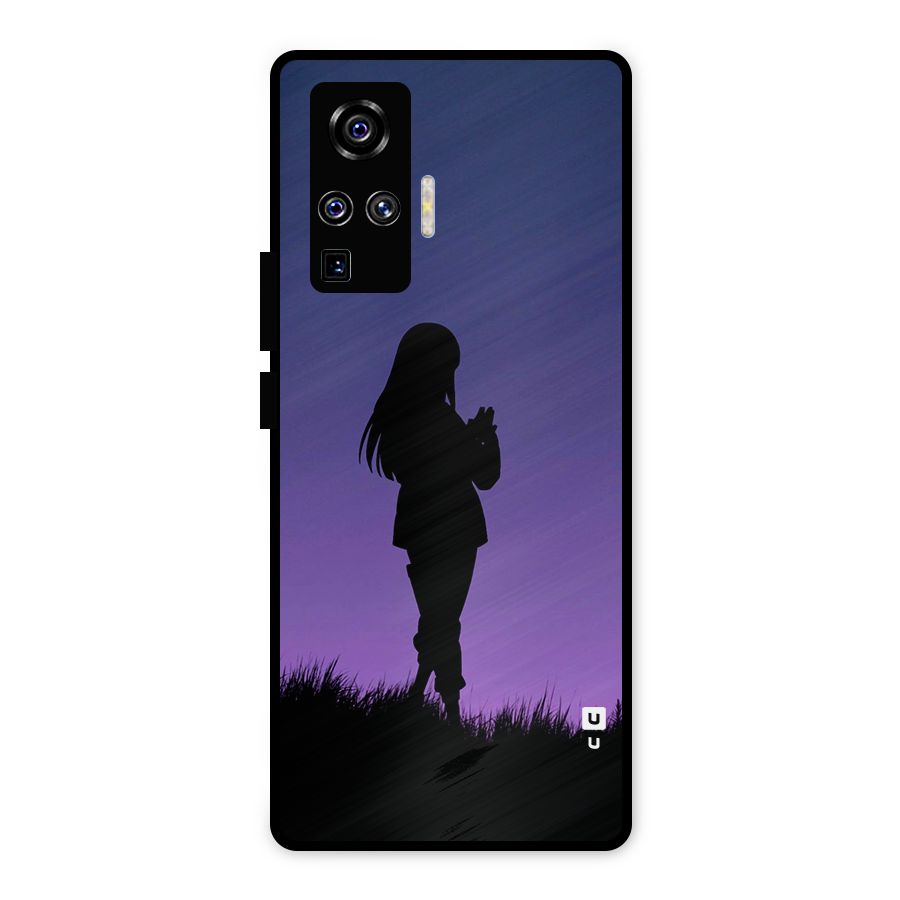Hinata Shadow Metal Back Case for Vivo X50 Pro