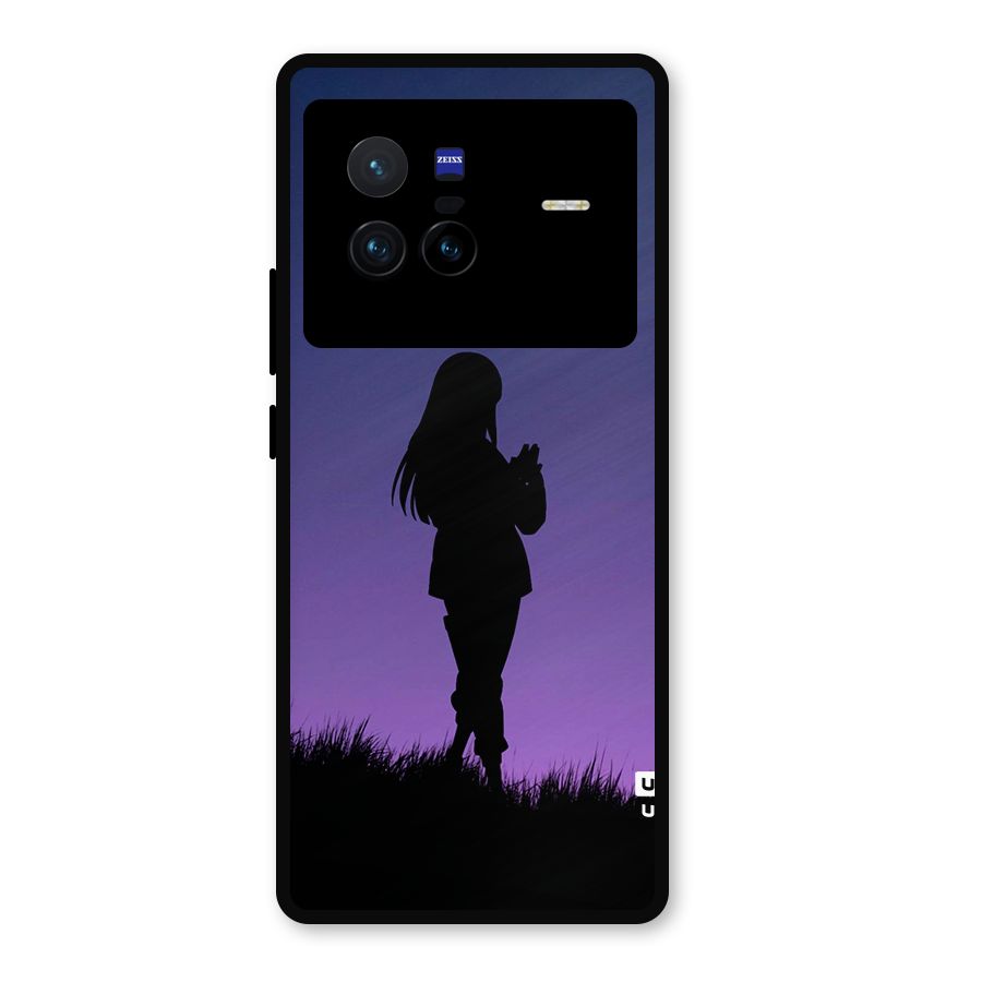Hinata Shadow Metal Back Case for Vivo X80