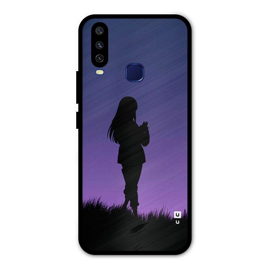 Hinata Shadow Metal Back Case for Vivo Y15