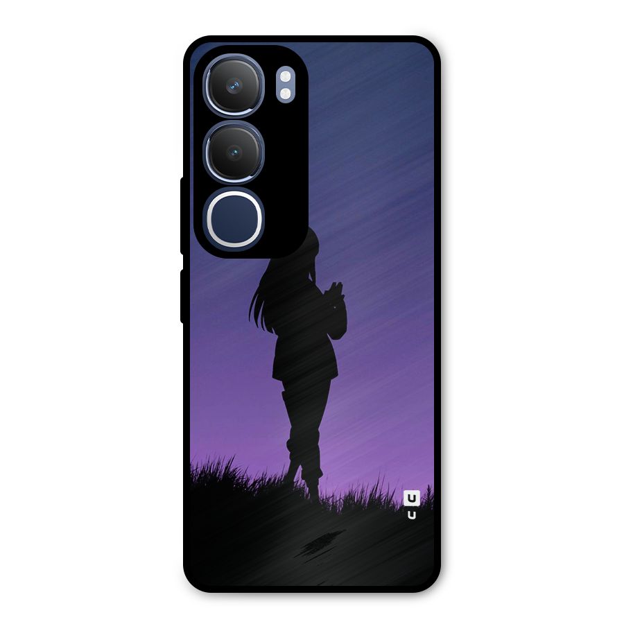 Hinata Shadow Metal Back Case for Vivo Y29