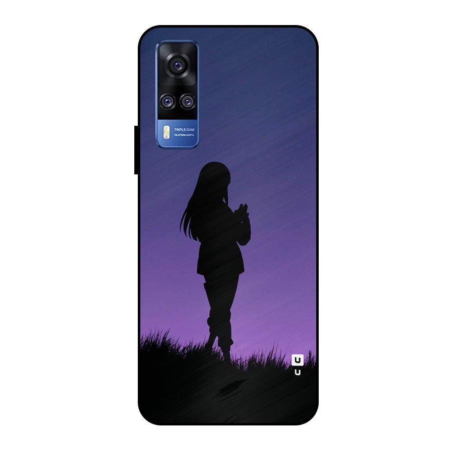 Hinata Shadow Metal Back Case for Vivo Y51